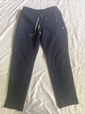 Figs Navy Drawstring Jogger Pants